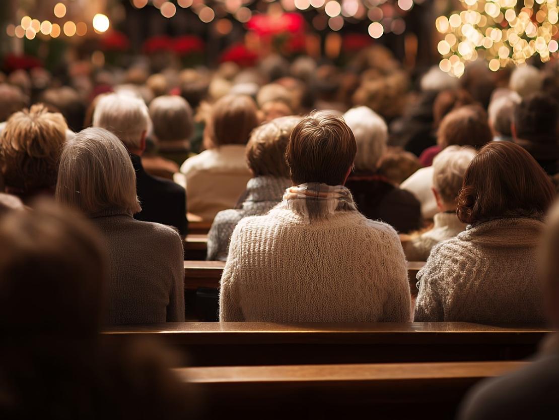 Versammlung in der Kirche